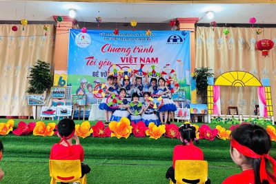 Múa: Đèn xanh, đèn đỏ. Trường mầm non Hợp Lý – Chương trình Tôi yêu Việt Nam “Bé với ATGT”