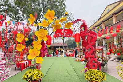 HỘI CHỢ XUÂN NĂM 2026 TRƯỜNG MẦM NON HỢP LÝ