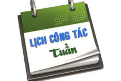 Lịch công tác tuần 2 tháng 5 năm học 2025 – 2026